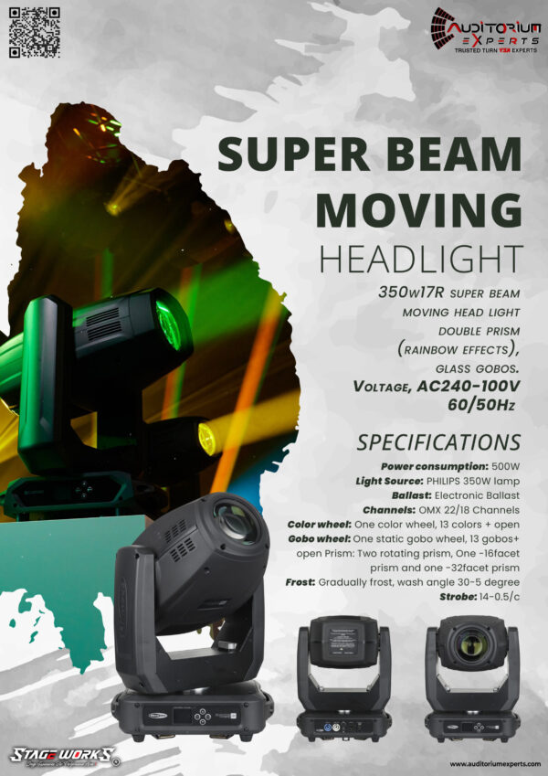 SUPER BEAM MOVING HEADLIGHT