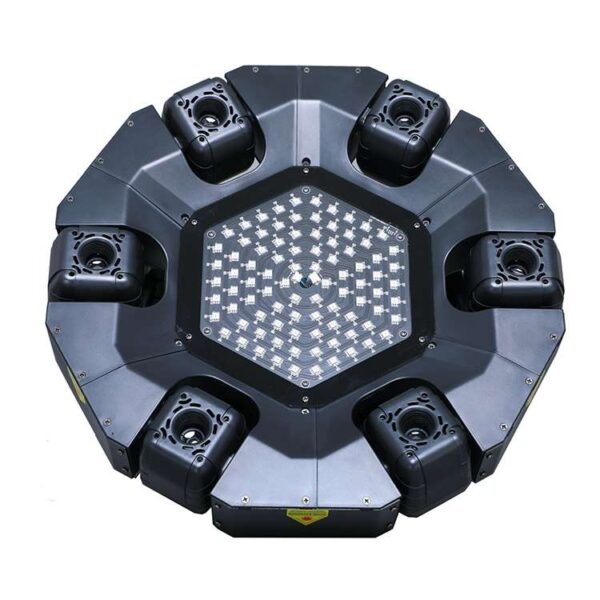 Stage Works 6x2W RGB Rolling Magic Laser+LED Base - Image 2