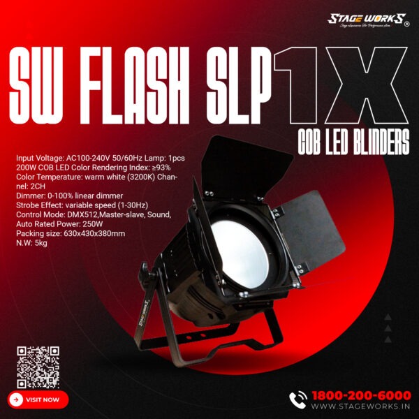 SW FLASH SLP1X COB LIGHT BLINDERS