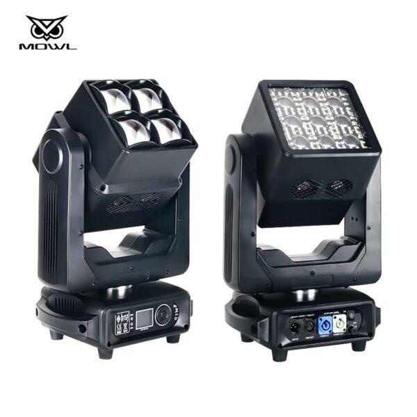 Stage Works Double Side 4*60W Zoom LED Moving Wash