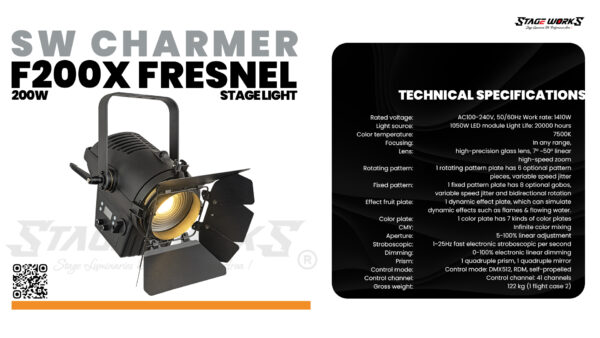 SW CHARMER F200X FRESNEL