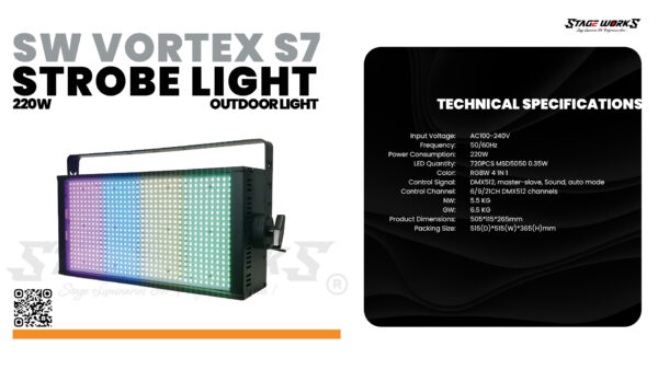 SW VORTEX S7 STROBELIGHT