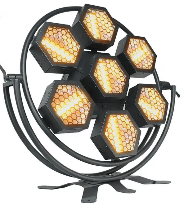 Stage Works 7*50W LED Retro Light with RGB