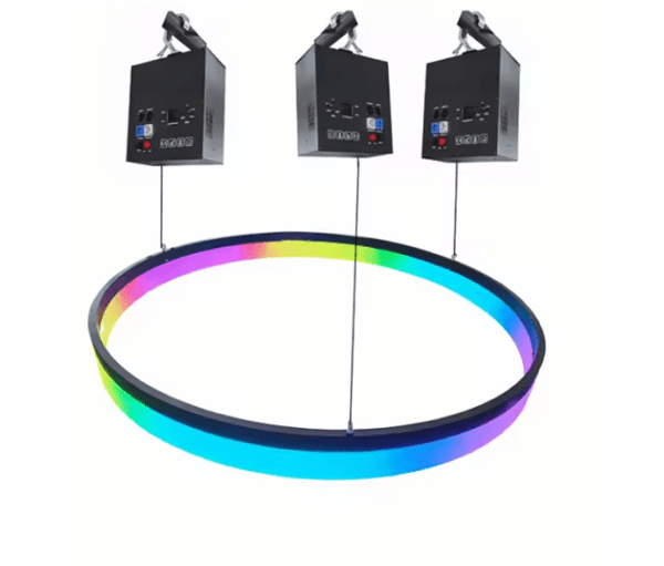 Stage Works Lifting Height: 4m, LED Circle Diameter: 80cm