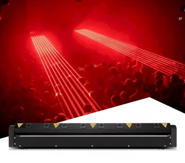 Stage Works 8*500mW Moving RED Laser Bar