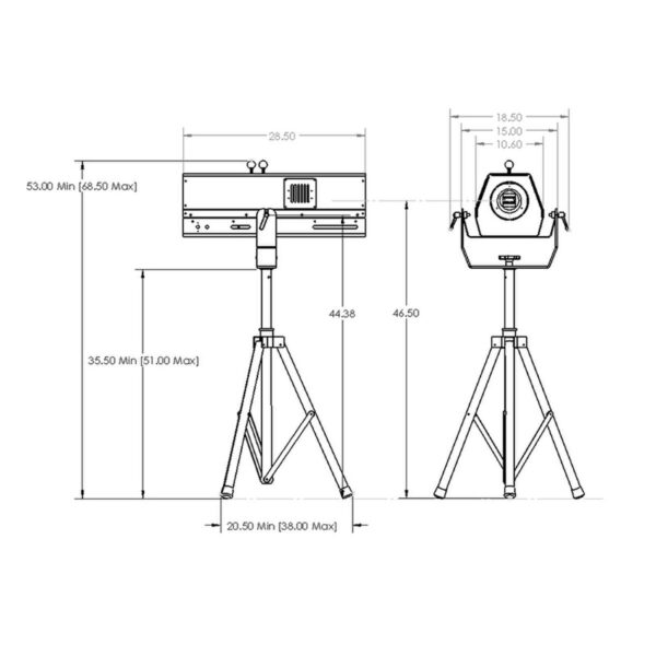 Strong Lighting iMarc 200 - 120V Model with Tripod Stand - Image 5