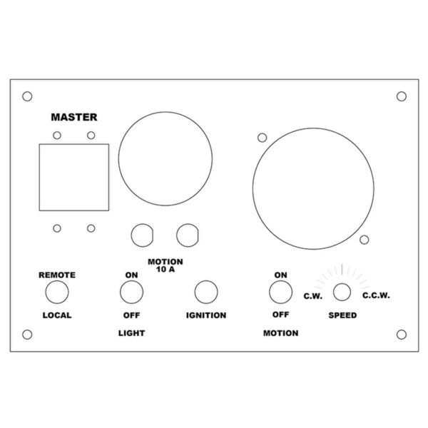 Strong Lighting STX1-4000 Single Head Rotator 4000 Watt Unit Without Lamp - Image 3