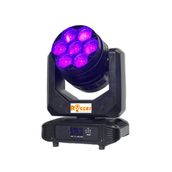 LED RGBW 7pcs 40W Wash Zoom Moving Head Lights DJ Stage Lighting